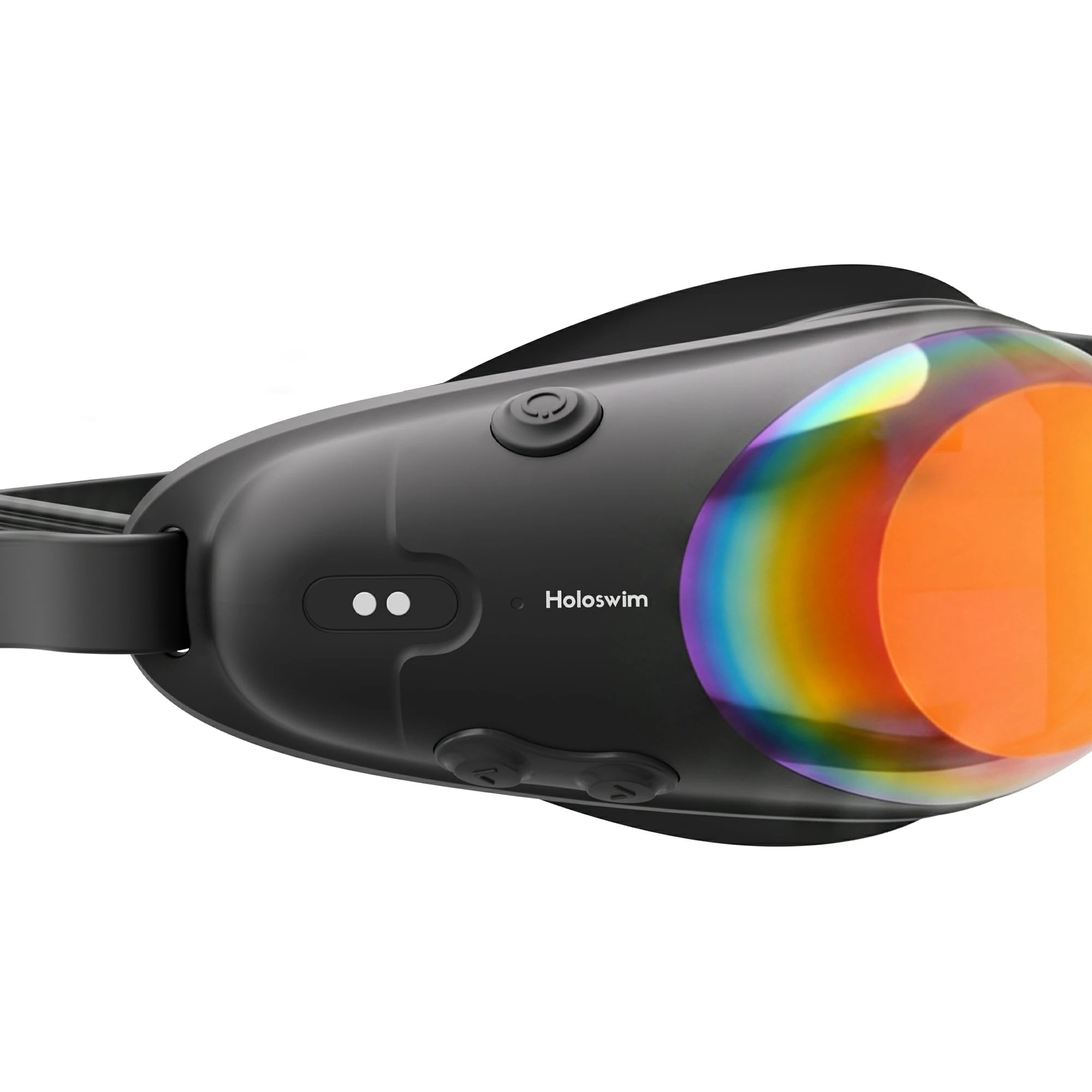 Holoswim 3 Pro Smart Swim Goggles button Side Profile
