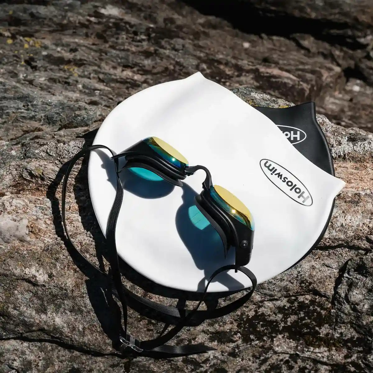 HoloSwim 3 Pro Smart Swim Goggles for Pool & Open Water