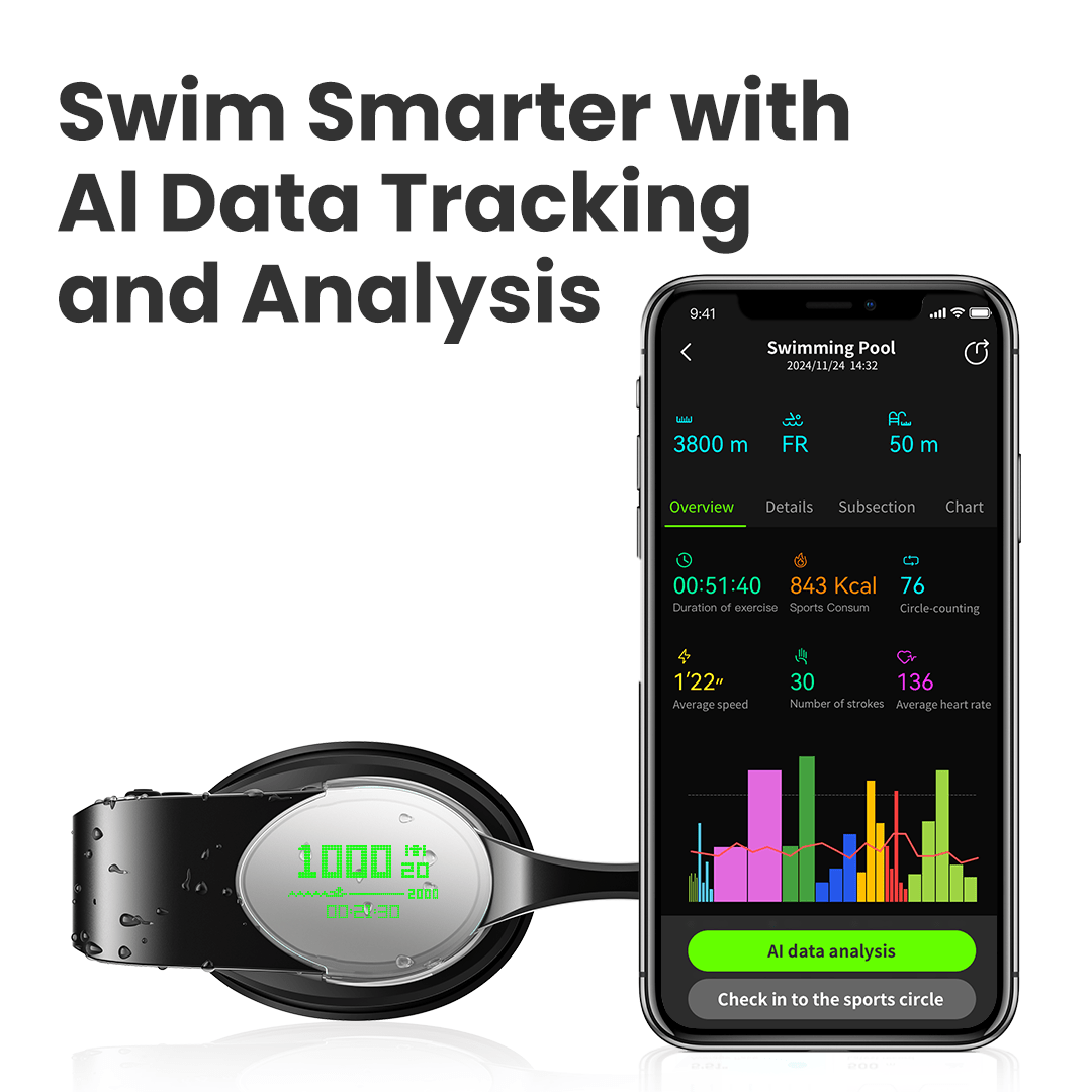 Holoswim 2s Smarte Schwimmbrille